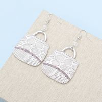 1 Pair Casual Simple Style Bag Alloy Drop Earrings main image 1