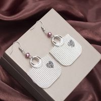 1 Pair Casual Simple Style Bag Alloy Drop Earrings sku image 2