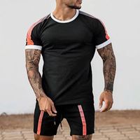 Men's Solid Color Shorts Sets Men's Clothing main image 1