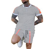 Men's Solid Color Shorts Sets Men's Clothing main image 4