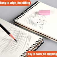 1 Piece Solid Color Class Learning Paper Preppy Style Notebook main image 4