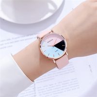 Simple Style Solid Color Buckle Quartz Women's Watches main image 4