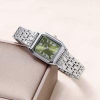 Simple Style Solid Color Double Side Snaps Quartz Women's Watches sku image 4