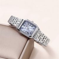 Simple Style Solid Color Double Side Snaps Quartz Women's Watches sku image 1