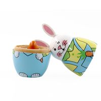 Easter Cute Funny Rabbit Carrot Wood Home Daily Festival Ornaments main image 5