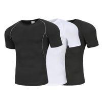 Solid Color T-shirt Men's Clothing main image 4
