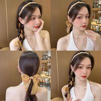 Women's Simple Style Ditsy Floral Cloth Hair Band sku image 4