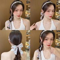 Women's Simple Style Ditsy Floral Cloth Hair Band sku image 7
