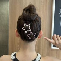 Women's Sweet Star Rectangle Alloy Hair Clip main image 3