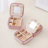 Classical Solid Color Flannel Jewelry Boxes main image 6
