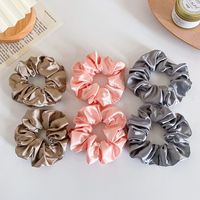 Women's Fairy Style Solid Color Leopard Cloth Hair Tie main image 4
