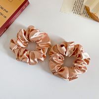 Women's Fairy Style Solid Color Leopard Cloth Hair Tie sku image 6