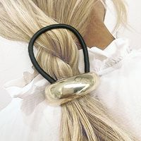 Women's Simple Style Solid Color Alloy Rubber Band Hair Tie sku image 11