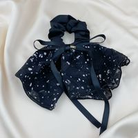 Women's Chinoiserie Casual Polka Dots Cloth Gauze Hair Clip Hair Tie main image 4