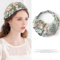 Women's Elegant Flower Cloth Hair Band sku image 1