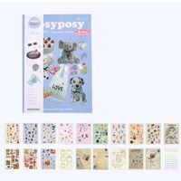 1 Set Letter Plant Learning School Paper Retro Notebook main image 4