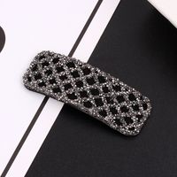 Classic Style Solid Color Rhinestone Hair Clip sku image 85