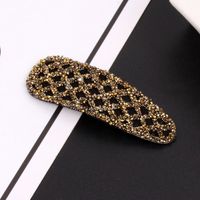 Classic Style Solid Color Rhinestone Hair Clip sku image 89