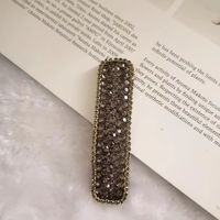 Classic Style Solid Color Rhinestone Hair Clip sku image 27