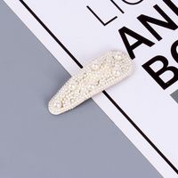 Classic Style Solid Color Rhinestone Hair Clip sku image 77