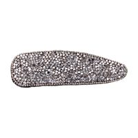 Classic Style Solid Color Rhinestone Hair Clip sku image 1