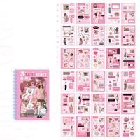 1 Set Cartoon Character Learning School Paper Preppy Style Stickers main image 6