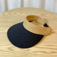 Women's Hawaiian Color Block Big Eaves Sun Hat main image 2