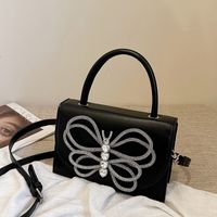 Women's Small Pu Leather Bow Knot Streetwear Magnetic Buckle Handbag main image 3