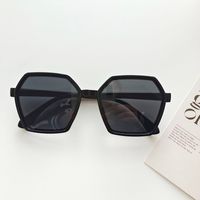 Vacation Solid Color Pc Resin Polygon Full Frame Women's Sunglasses sku image 7