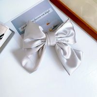 Simple Style Bow Knot Imitation Silk Hair Clip 1 Piece sku image 4