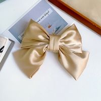 Simple Style Bow Knot Imitation Silk Hair Clip 1 Piece sku image 3