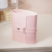 Simple Style Solid Color Pu Leather Jewelry Packaging Bags sku image 3