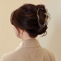 Women's Simple Style Clouds Arylic Hollow Out Hair Claws main image 3