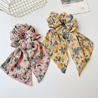 Women's Casual Simple Style Flower Cloth Printing Hair Tie main image 1