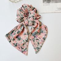 Women's Casual Simple Style Flower Cloth Printing Hair Tie main image 5