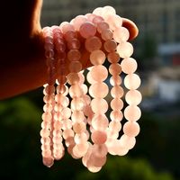 Fairy Style Simple Style Round Natural Stone Bracelets In Bulk main image 6