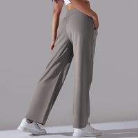 Simple Style Solid Color Active Bottoms Nylon Cotton Blend Casual Pants Activewear main image 3
