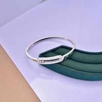 Acier Au Titane Style Simple Géométrique Bracelet sku image 1