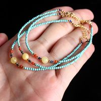 Casual Simple Style Round Seed Bead Beaded Women's Bracelets main image 1