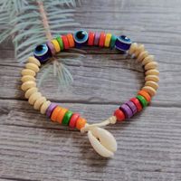 Ethnic Style Bohemian Geometric Wooden Beads Beaded Unisex Bracelets 1 Piece sku image 8