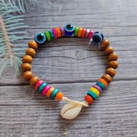 Ethnic Style Bohemian Geometric Wooden Beads Beaded Unisex Bracelets 1 Piece sku image 10