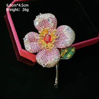 Elegant Flower Butterfly Snowflake Copper Plating Women's Brooches main image 4