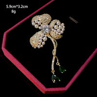 Elegant Bow Knot Snowflake Bowtie Copper Plating Women's Brooches sku image 5