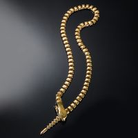 Wholesale Jewelry Casual Hip-Hop Snake Alloy Iron Necklace main image 4