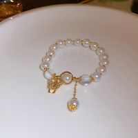 Fashion Star Heart Shape Butterfly Artificial Pearl Wholesale Bracelets sku image 27