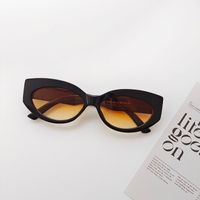 Y2K Solid Color Pc Resin Oval Frame Full Frame Women's Sunglasses sku image 3