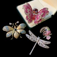 Classical Animal Leaf Flower Copper Plating Unisex Brooches main image 1