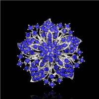 Style IG Brillant Fleur Alliage Placage Incruster Strass Unisexe Broches sku image 3