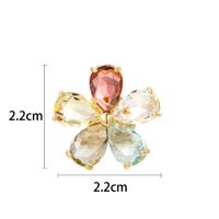 Elegant Flower Butterfly Copper Women's Brooches sku image 3