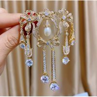 Simple Style Bow Knot Copper Plating Women's Brooches main image 1